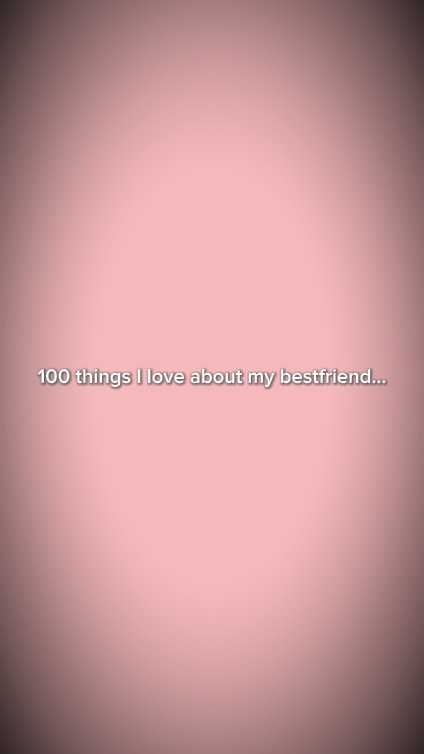 100 choses que j'aime