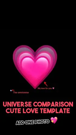 Universe comparison❤️