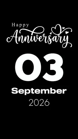 ANNIV 3 SEPTEMBER 