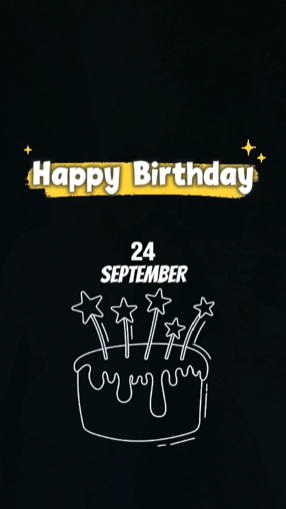 HBD 24 SEPTEMBER 