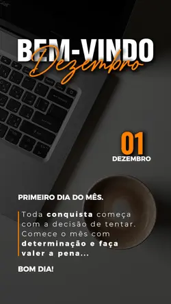 Bem-vindo dezembro 
