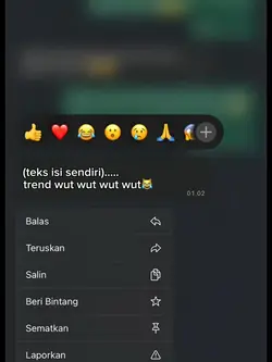 trend chat wa iPhone