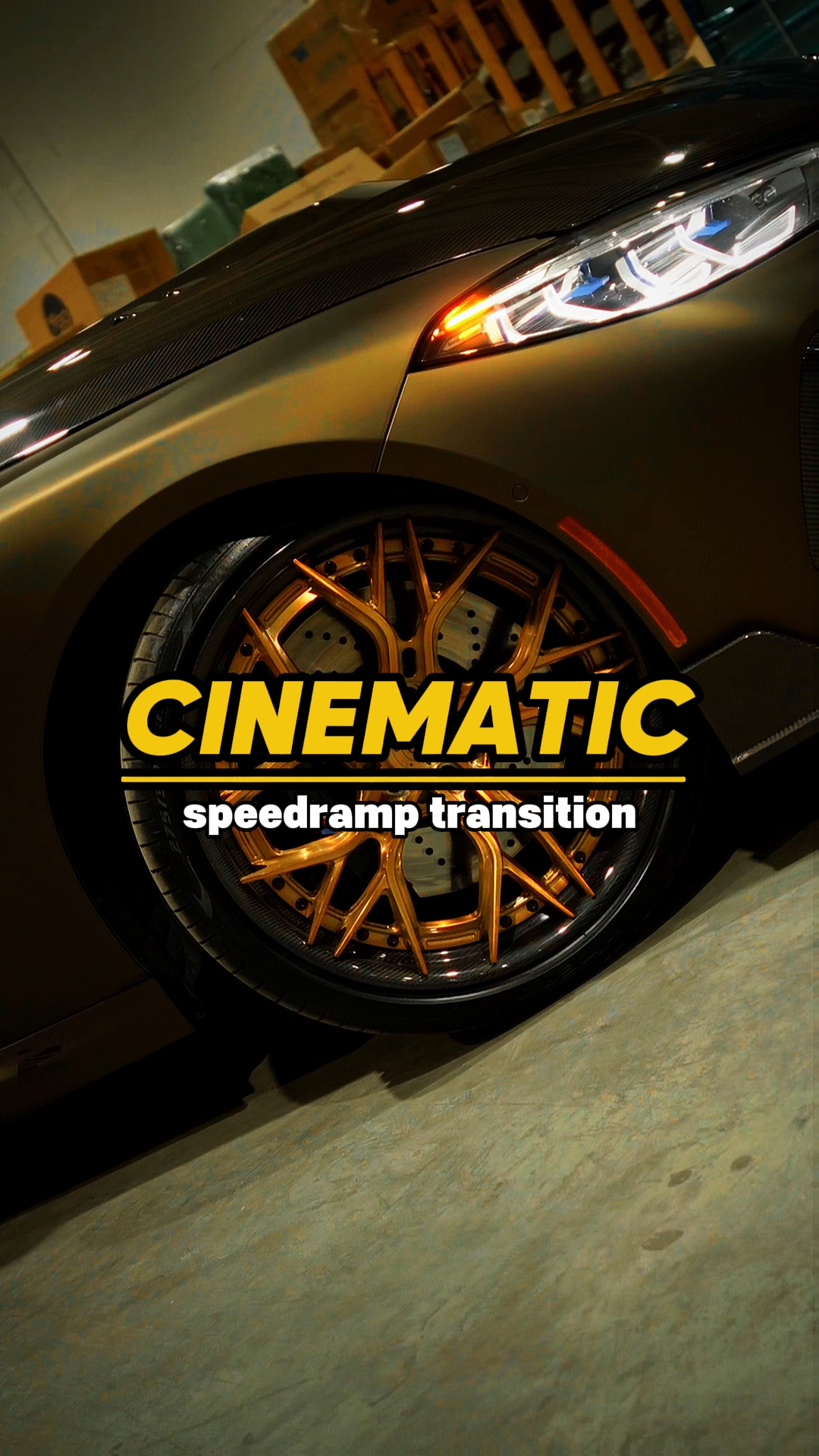 Cinematic speedramp