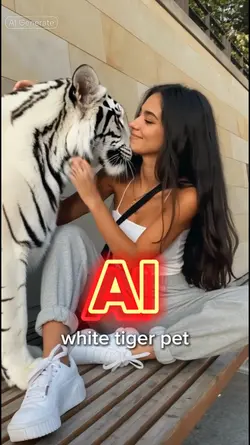 white tiger pet