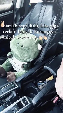 biarlah sepi dulu