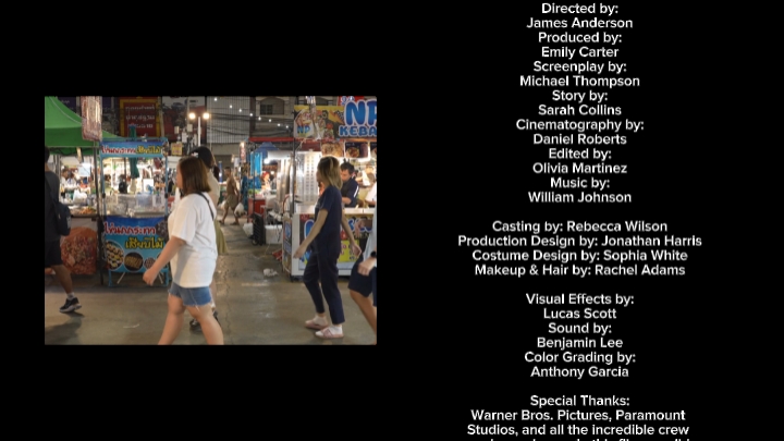Outro Credits Film 