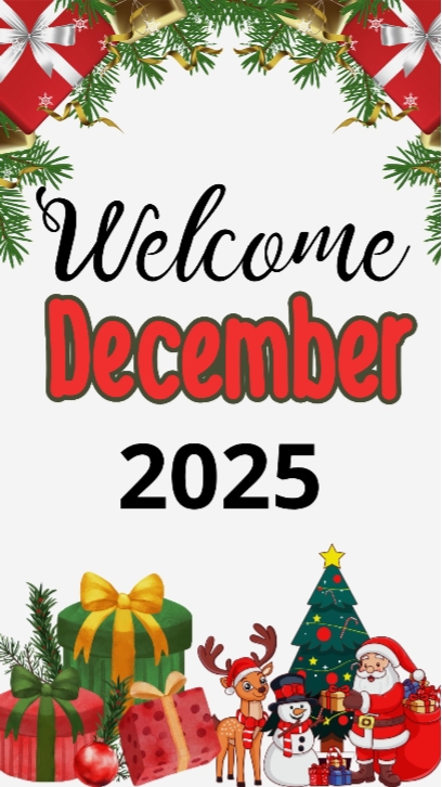 Bienvenido diciembre de 2025