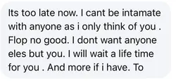 Exs messages to song