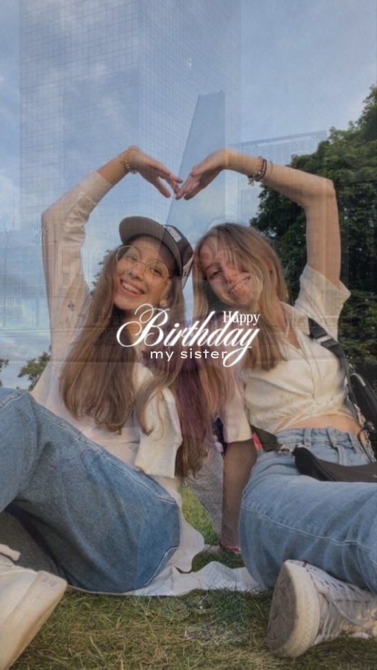 HBD Minha Irmã