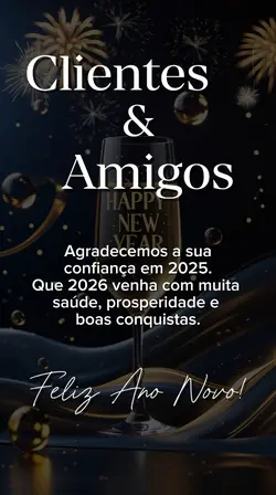 Feliz Ano Novo clien