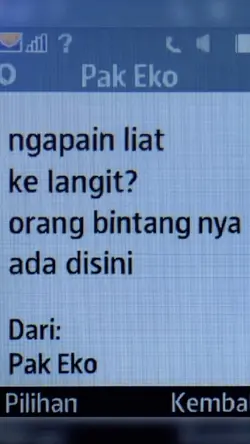 NGAPAIN LIAT LANGIT?