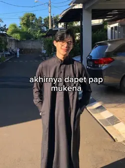 dapet pap mukena