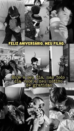 parabéns filho