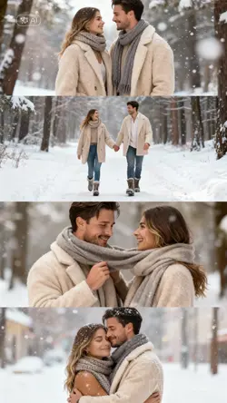 Trend Couple Snow