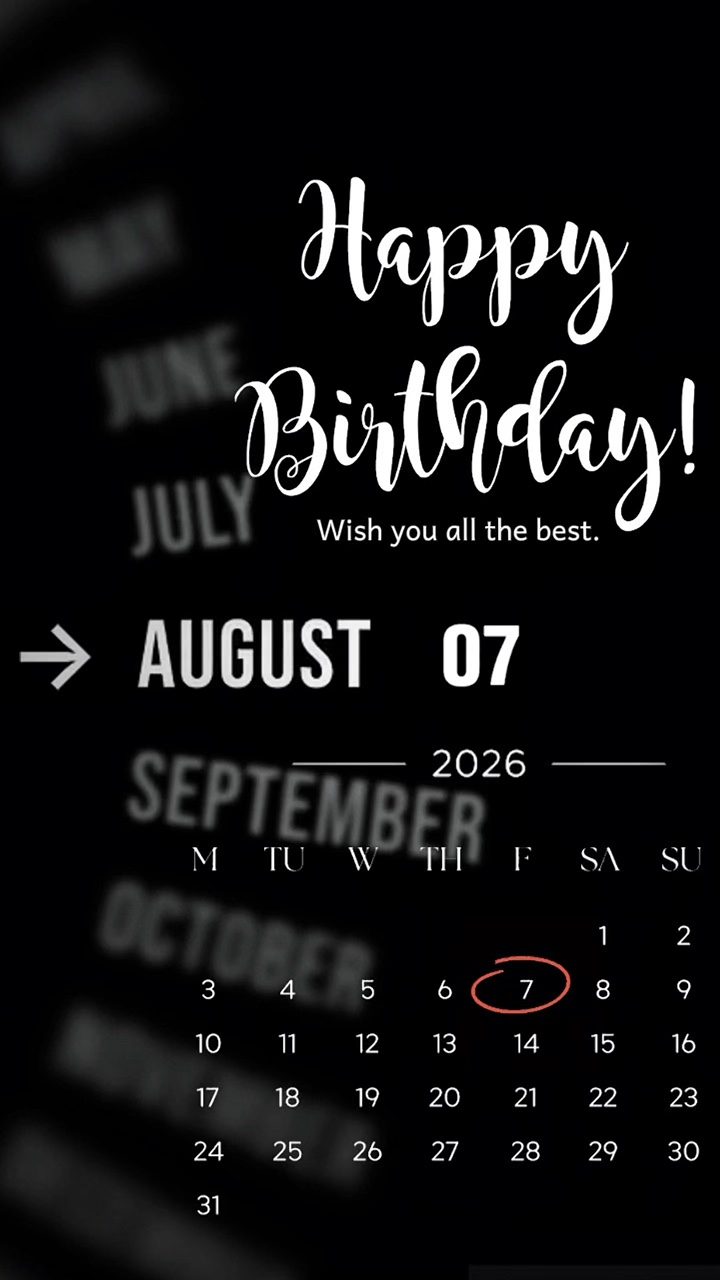HBD SISTER 7 AUGUST