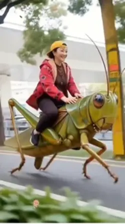 Riding a Grasshopper