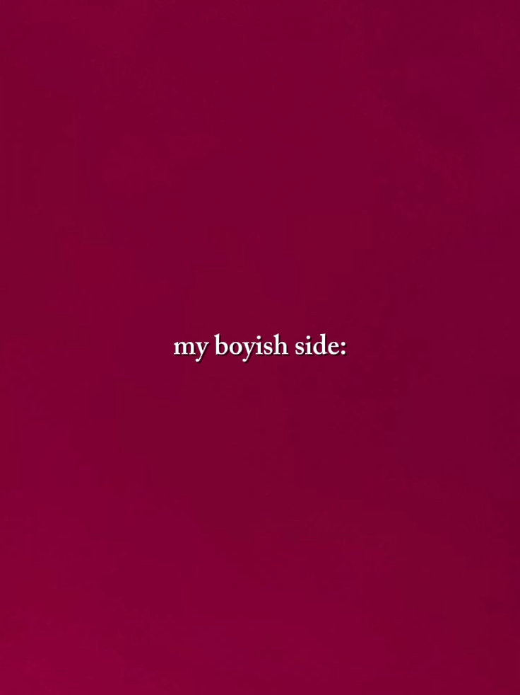 My Boyish / GirlySide: