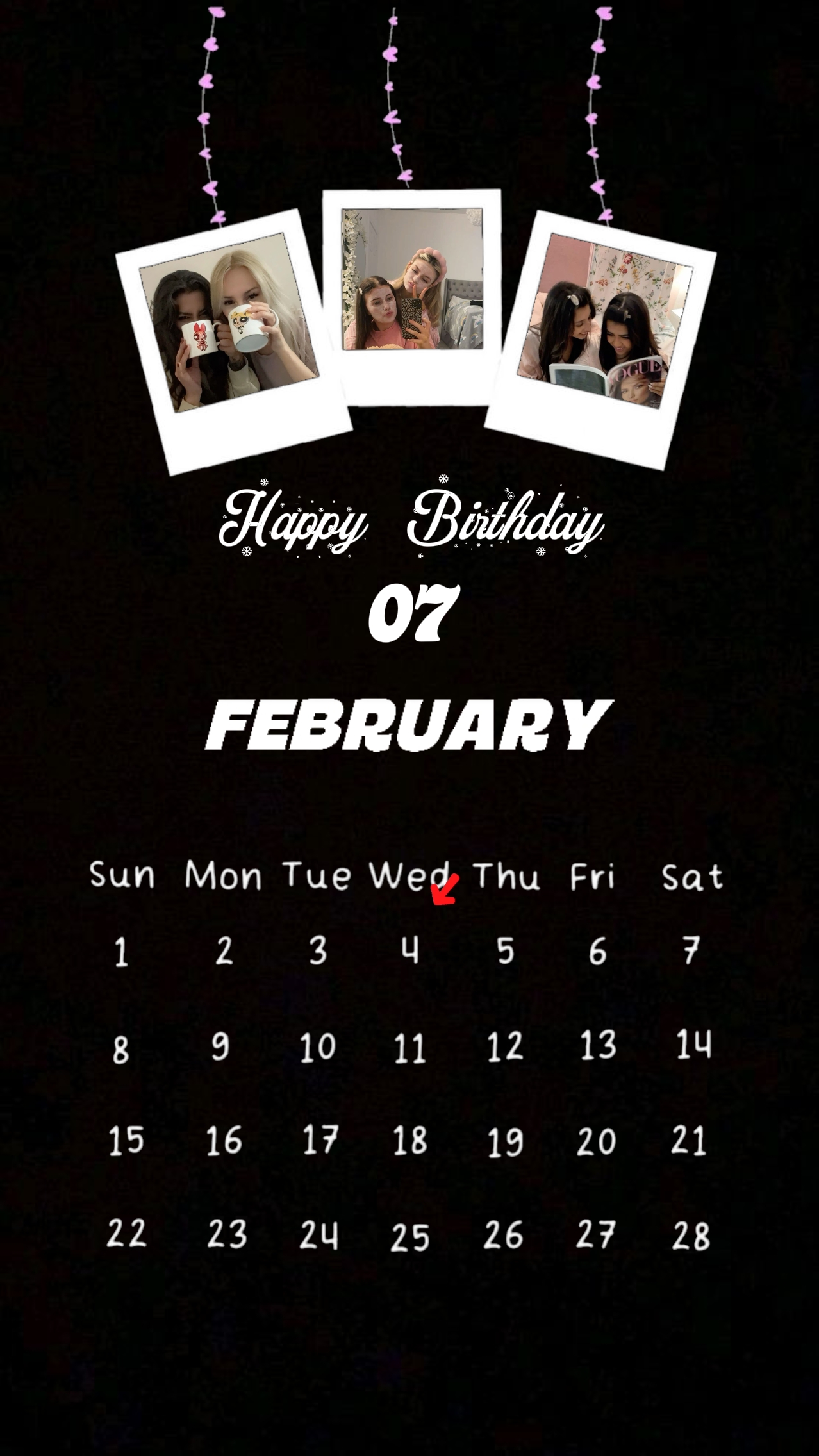 HBD 07. FEBRUAR