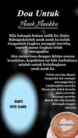 doa untuk anaku