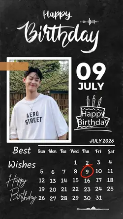 HBD 9 JULY 2026