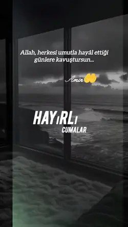 Hayırlı cumalar 