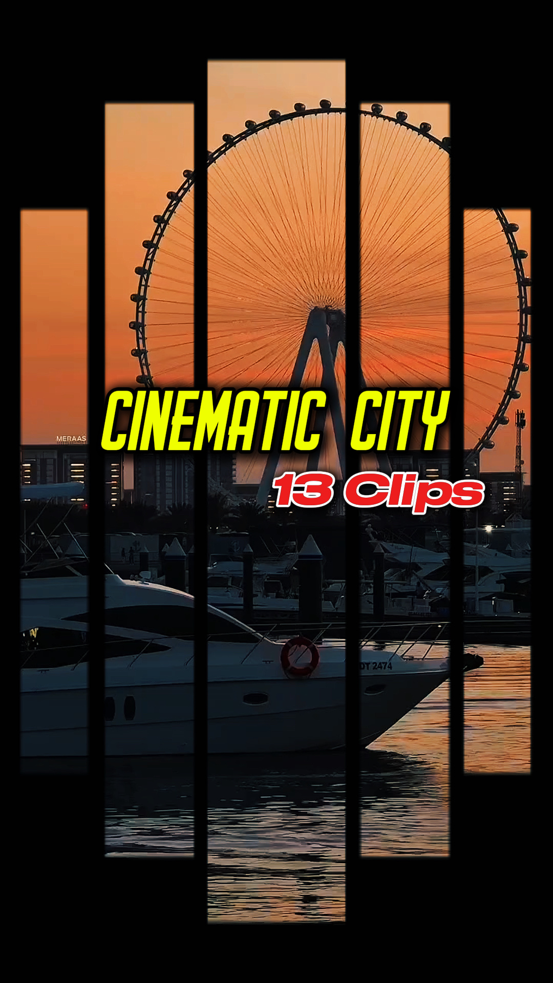 13 clips cinematic