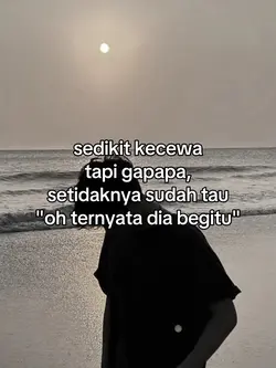 sedikit kecewa 