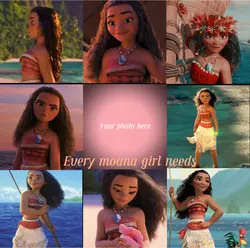 Moana and Hei Hei