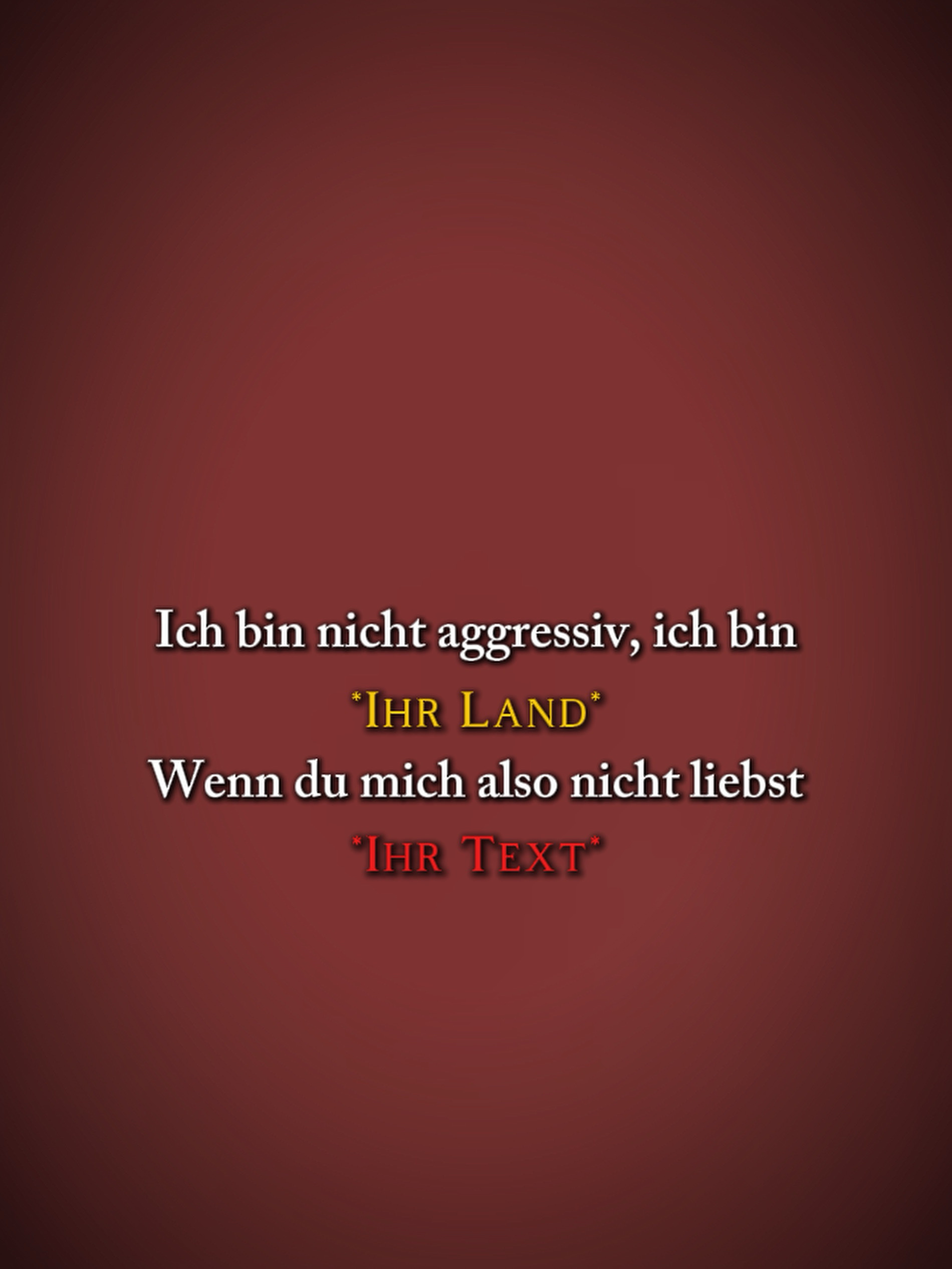 ihr Land / Text