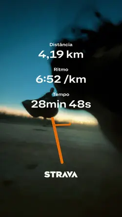 Resultado corrida 🏃🏽🔥