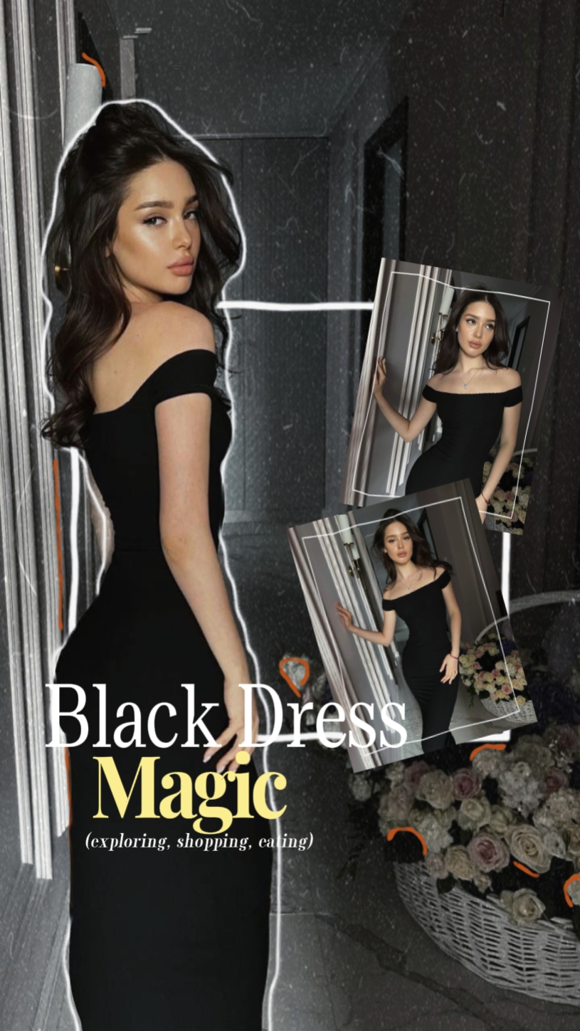 2. BLACK DRESS MAGIC