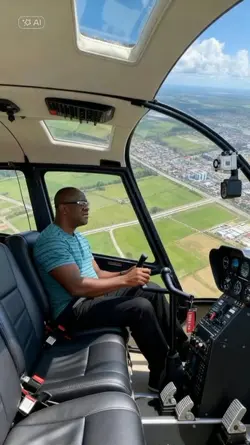 passeio de helicópte