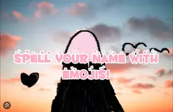 Spell your name with