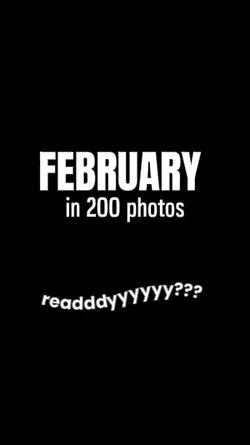 FEBRUARY PHOTOS