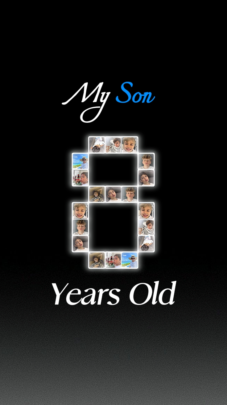Mi Hijo De 8 Años