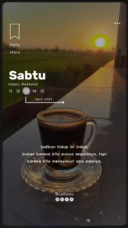 Sabtu story 