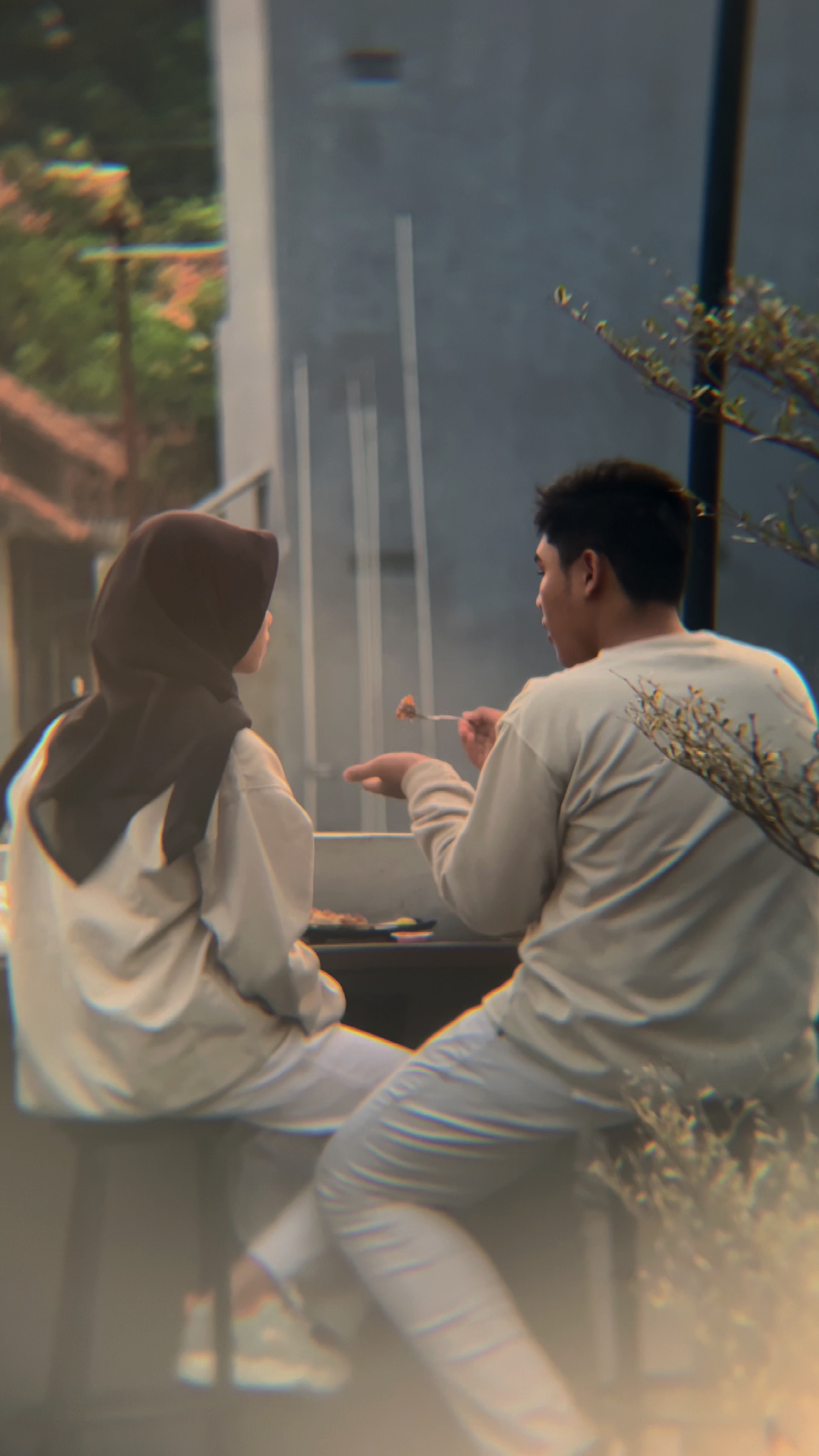 Cinematic coffeshop