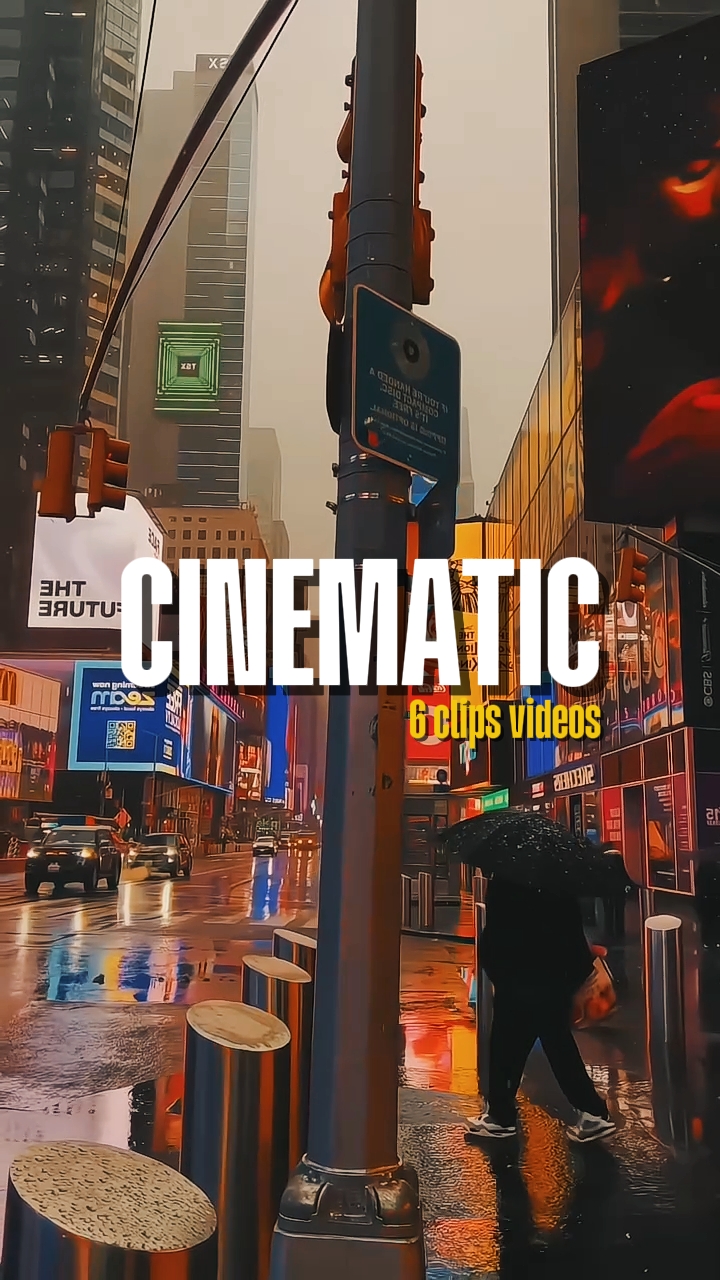 6 vídeos cinematográficos 
