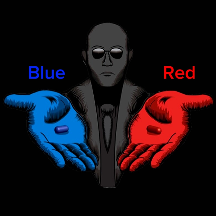 Blau und Rot? 
