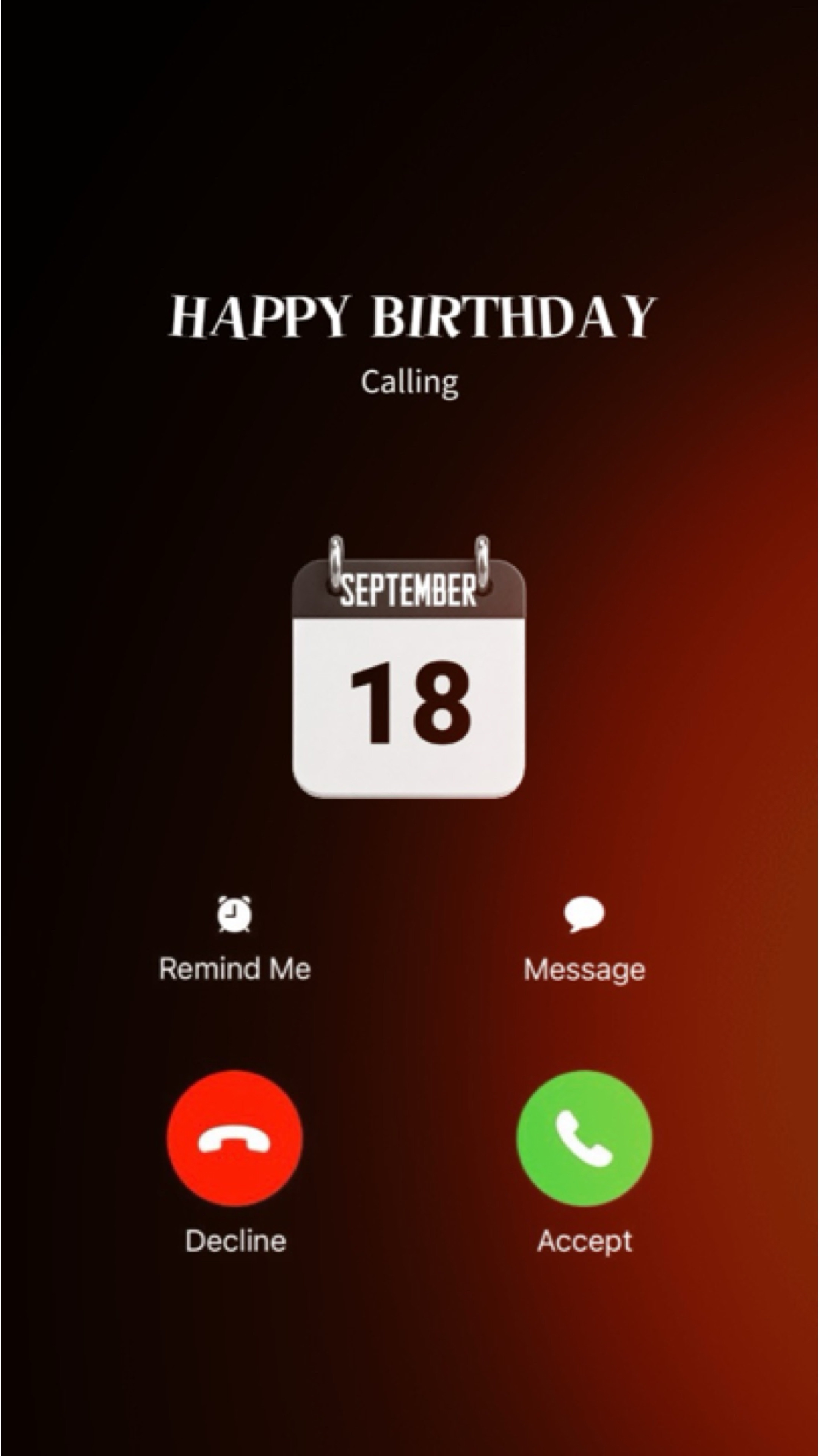 BIRTHDAY 18SEPTEMBER