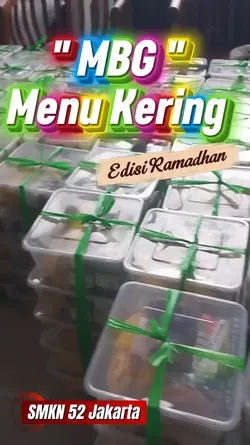 MBG Edisi Ramadhan
