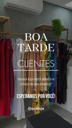 BOA TARDE CLIENTES