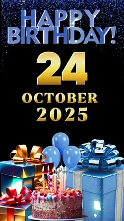 BIRTHDAY 24 OCTOBER 