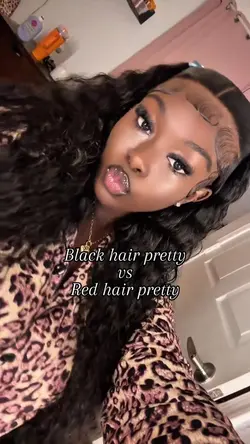 black hair pretty