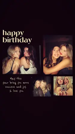 HAPPY BIRTHDAY 