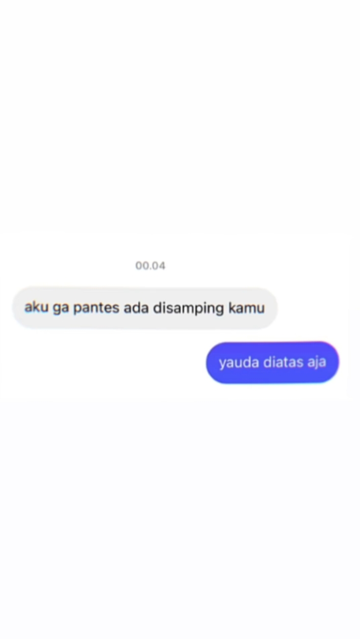 aku ga pantes ada
