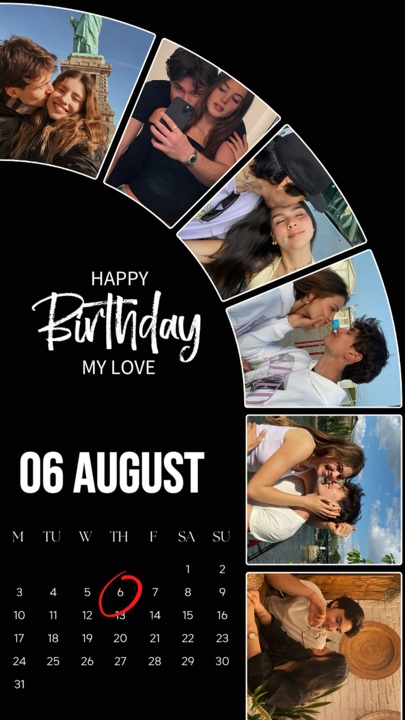HBD MY LOVE 