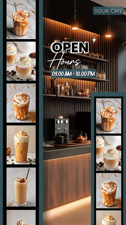 Café em horário aberto