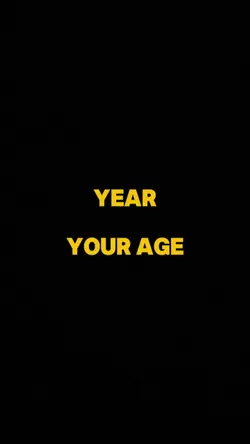 year & age