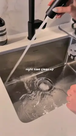 night time clean up